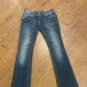 Miss Me boot cut jeans. Size 28.